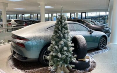 De sneeuwauto-service van Instyle let it snow, elk jaar anders